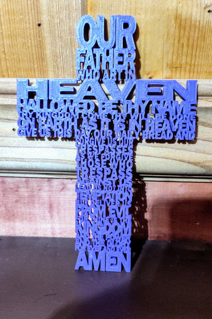 Midnight Purple old 4 x 6 (in) cross