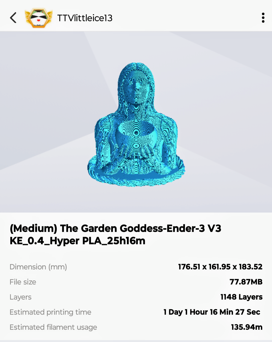 The Garden Goddess Flower Pot w/ Water Catch Tray