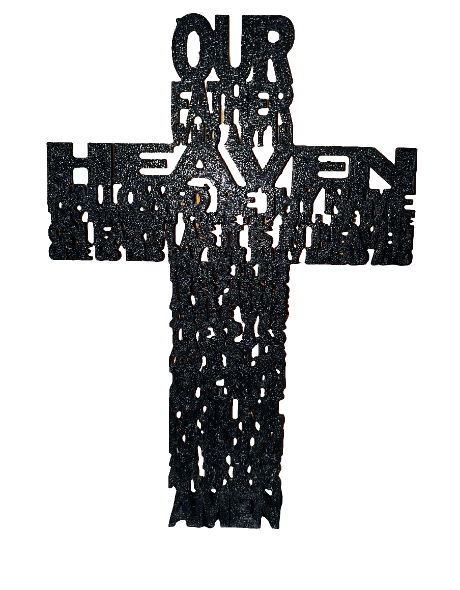 The Lord's Prayer Cross