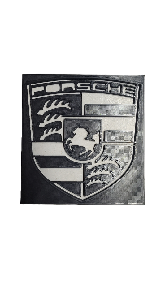 Porsche Logo Stencil