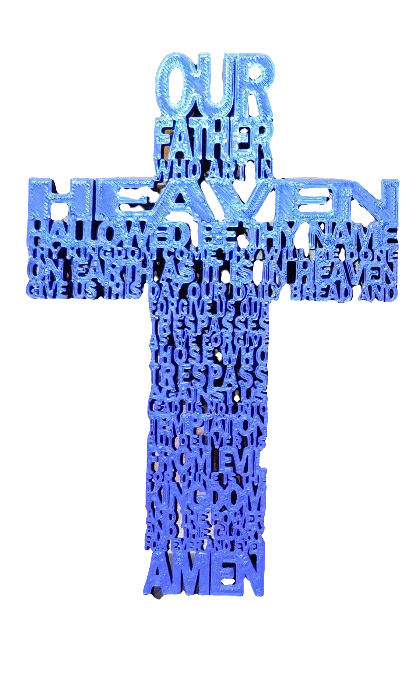 Lord's Prayer Cross