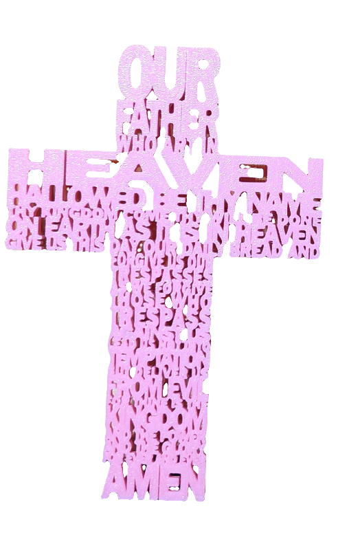 Lord's Prayer Cross