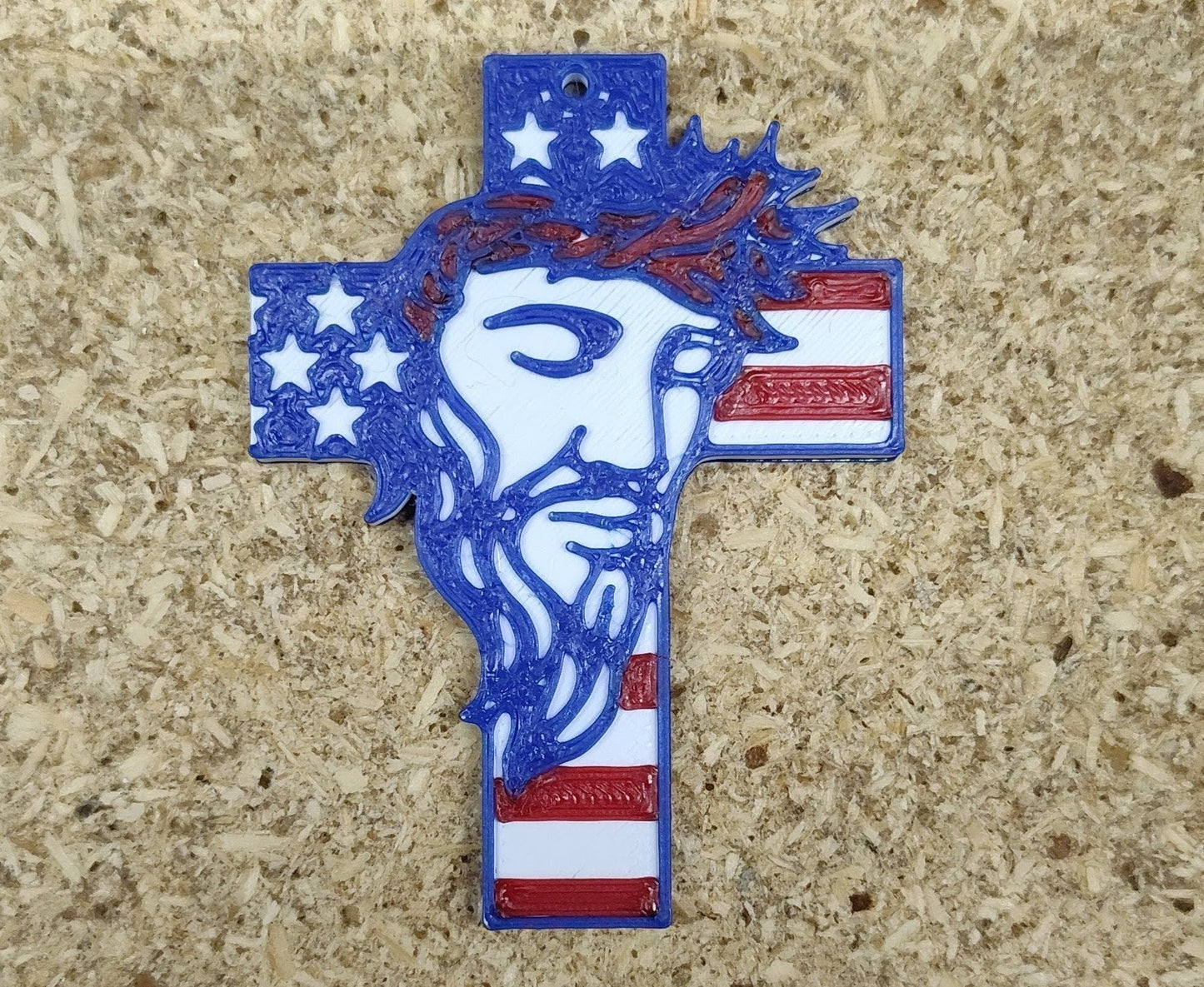 Jesus Cross Keychain