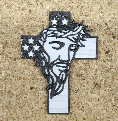 Jesus Cross Keychain