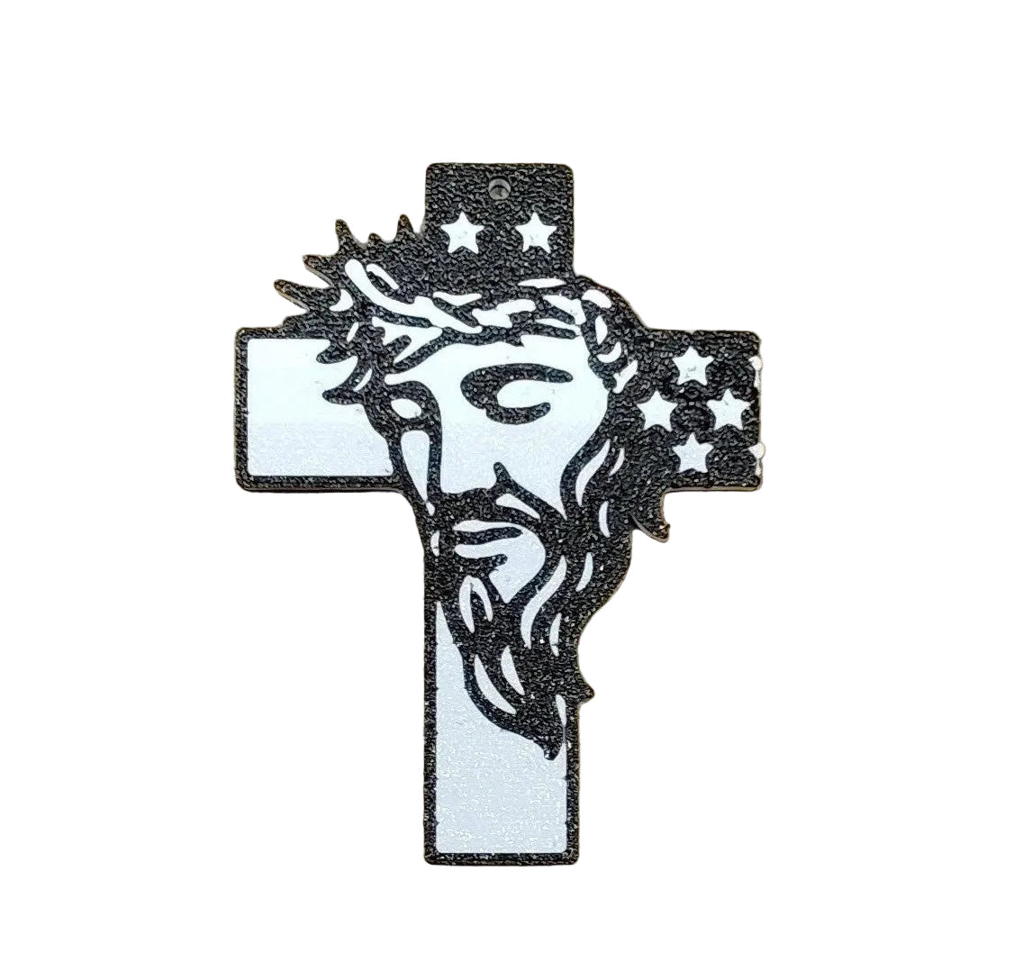 Jesus Cross Keychain